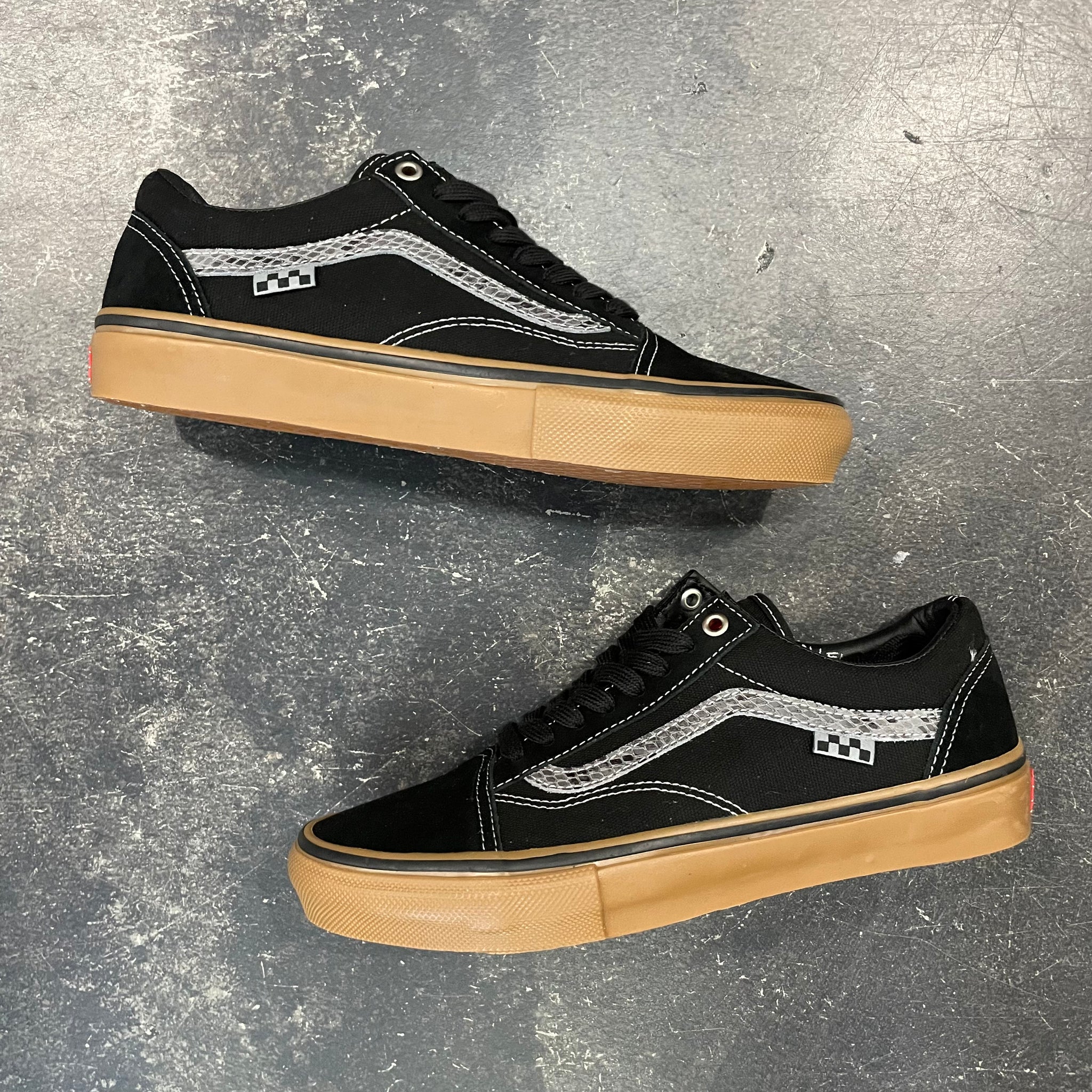 Vans Skate Old Skool Hockey Black SALE 561 Skate