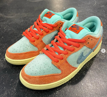 Nike SB Dunk Low Pro PRM Orange Noise/Aqua SALE