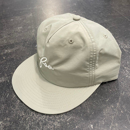 561 Hat Relaxed Nylon FSO Script Cement Grey