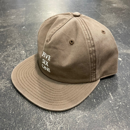 561 Hat Unstructured 5 Panel Optimus Walnut/White