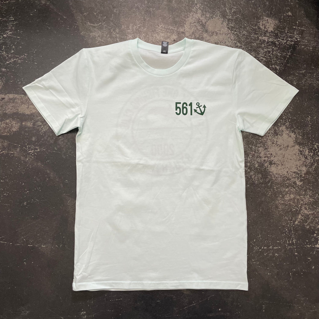 561 T-shirt Fishing Club Seafoam/Forest Green