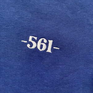 561 T-Shirt Port Logo Cobalt/White