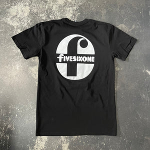 561 T-shirt Foremost Black/White