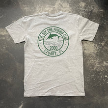 561 T-shirt Fishing Club Heather Grey/Forest Green