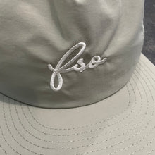 561 Hat Relaxed Nylon FSO Script Cement Grey