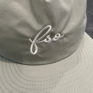 561 Hat Relaxed Nylon FSO Script Cement Grey