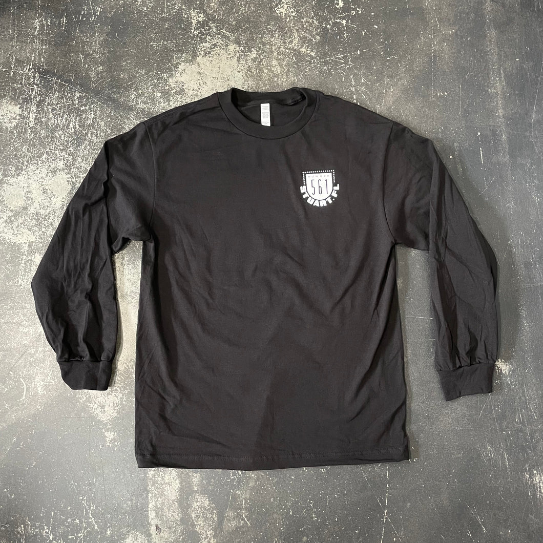 561 Longsleeve T-shirt Volclay Black/White