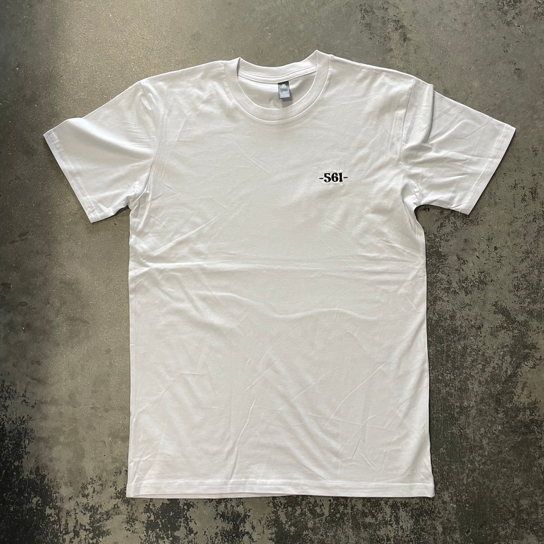 561 T-Shirt Port Logo White/Black