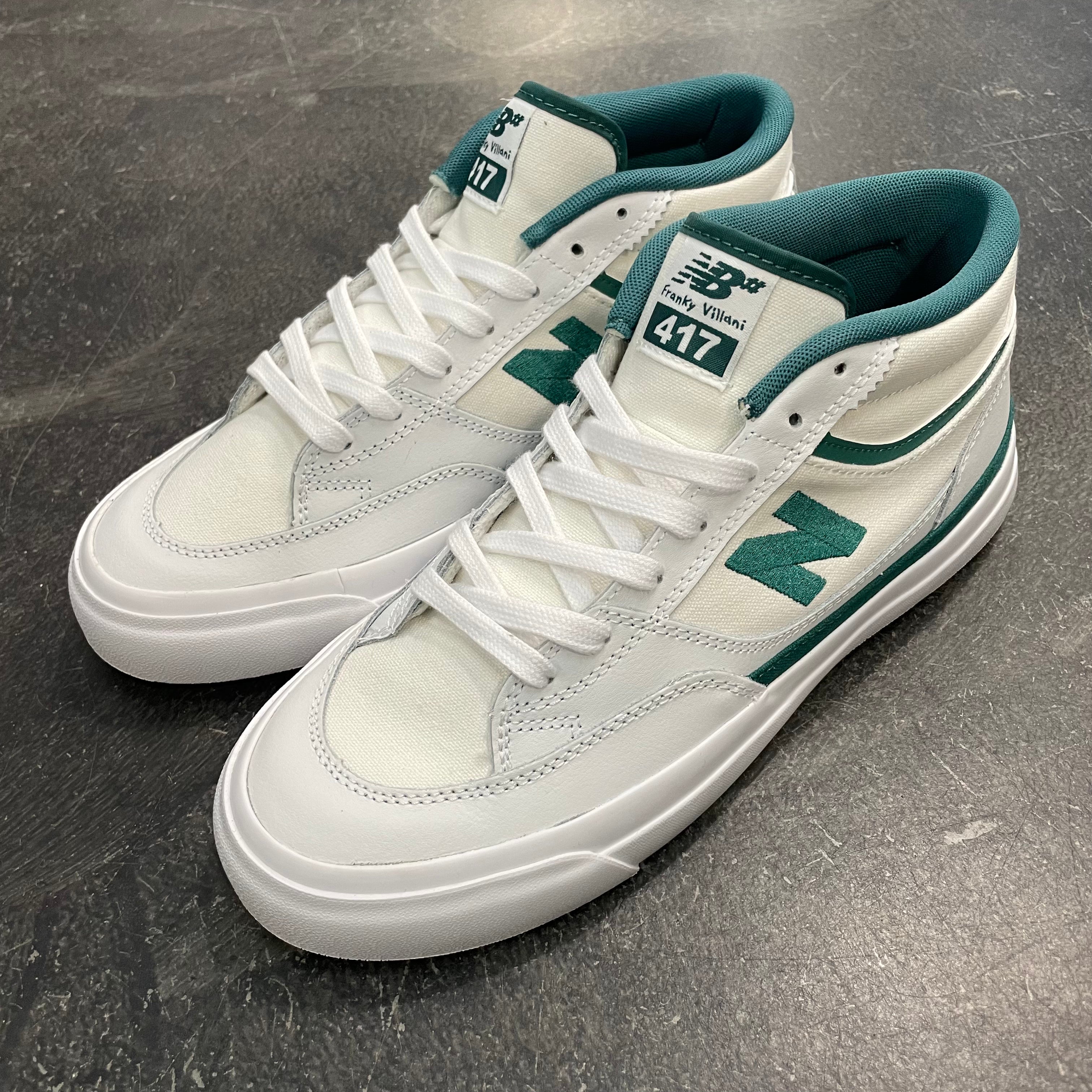 New Balance Numeric 417 Franky Villani White Green SALE