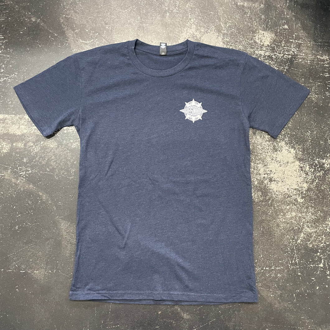 561 T-shirt Arena Navy Heather/White
