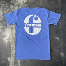 561 T-shirt Foremost Heather Blue/White