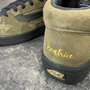 Vans Skate Zahba Mid Beatrice Domond Dark Olive