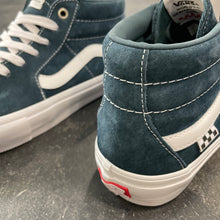 Vans Skate Grosso Mid Pig Suede Blue/White