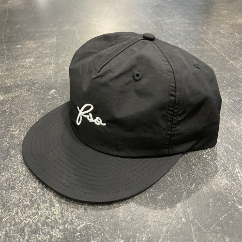 561 Hat Relaxed Nylon FSO Script Black