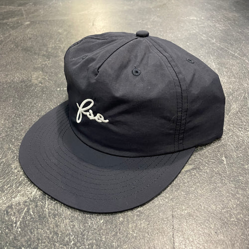 561 Hat Relaxed Nylon FSO Script Navy