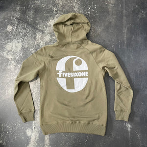 561 Sweatshirt Hoodie Foremost Olive/White