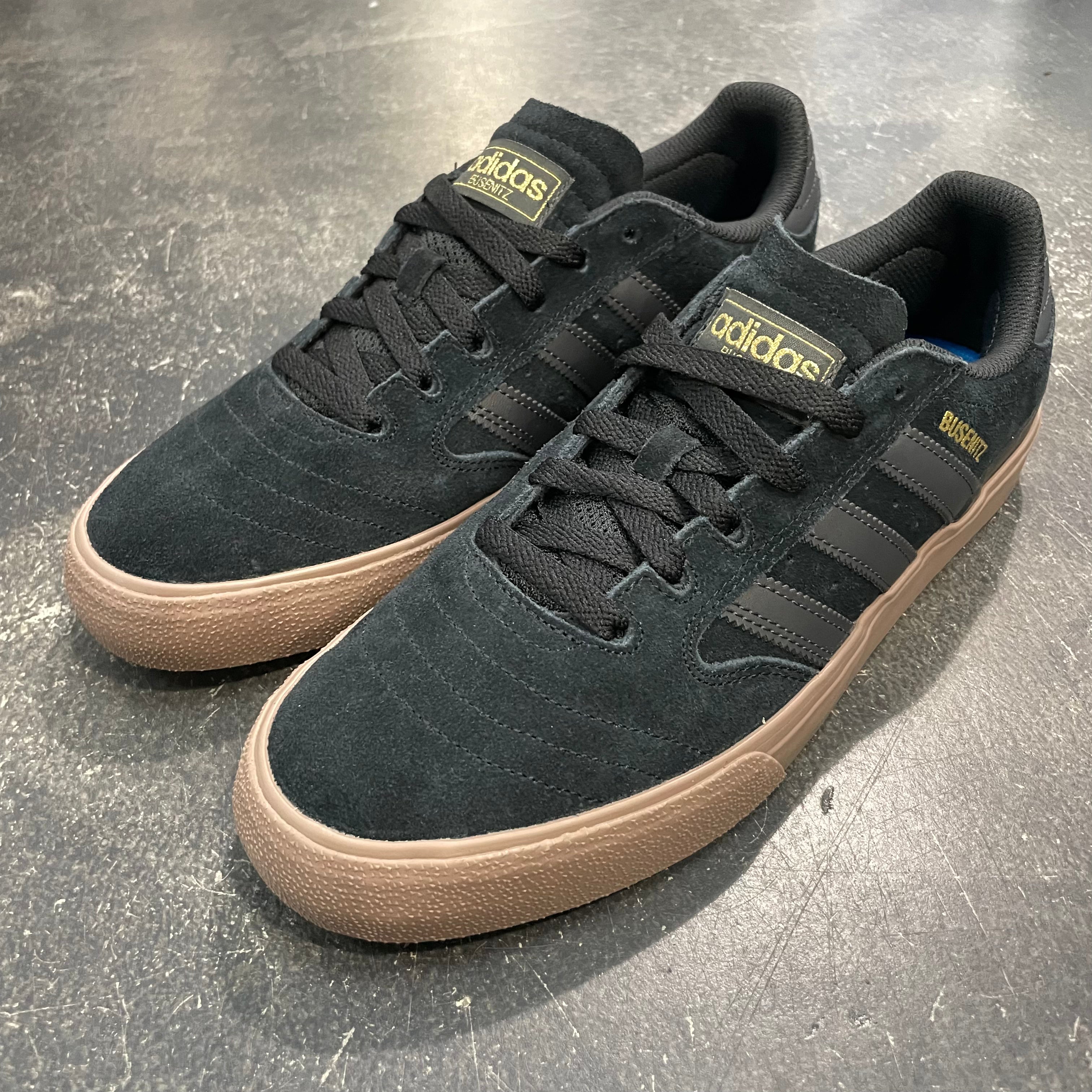 Adidas busenitz black gum sales sole