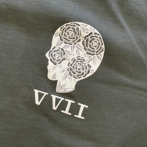 561 T-shirt Flowerhead Charcoal/White