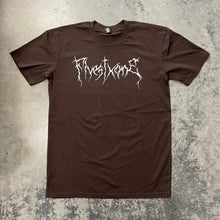 561 T-Shirt Black Metal Brown/White