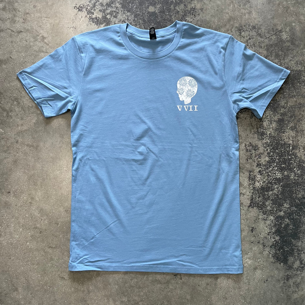561 T-shirt Flowerhead Carolina Blue/White