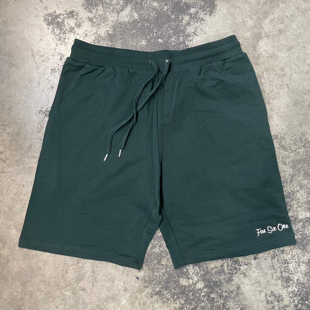 561 Sweat Short II Pine Green/White