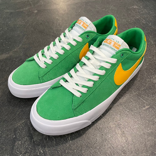 Nike SB Blazer Low GT Lucky Green/University Gold SALE