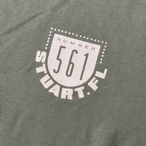 561 T-Shirt Volclay Sage/White