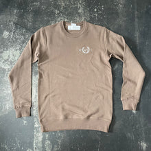 561 Sweatshirt Crewneck Numeral Walnut/White