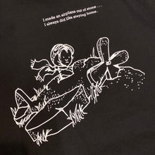 561 T-Shirt Airplane Black/White