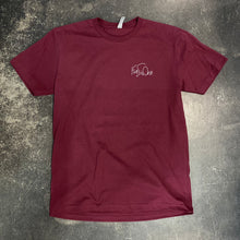 561 T-Shirt Airplane Burgundy/White
