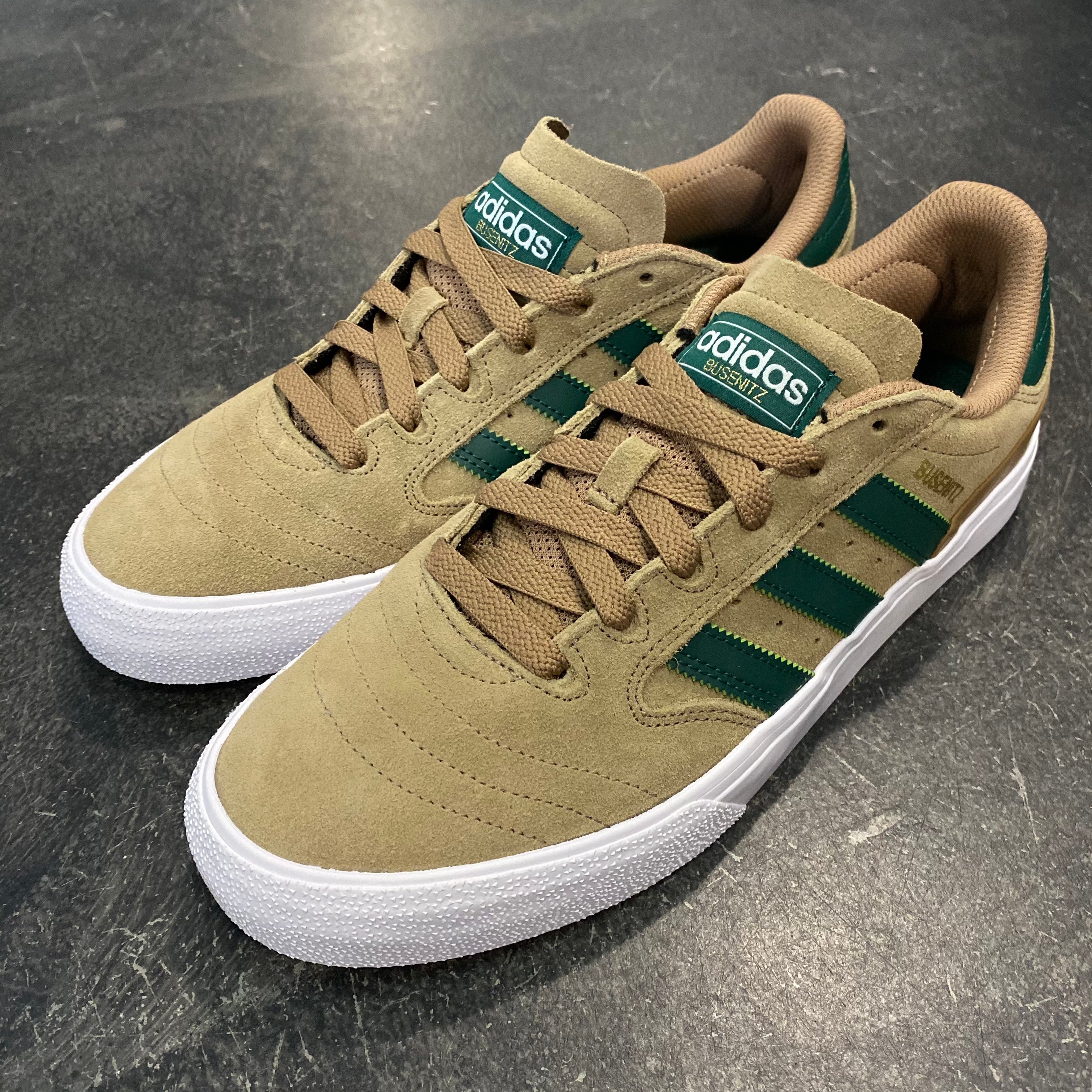 Adidas Busenitz Vulc II Cardboard/Green/White – Skate