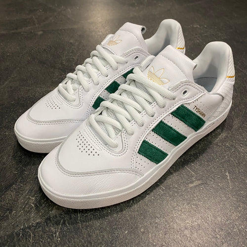 Adidas Tyshawn Low White/Green/Gold SALE