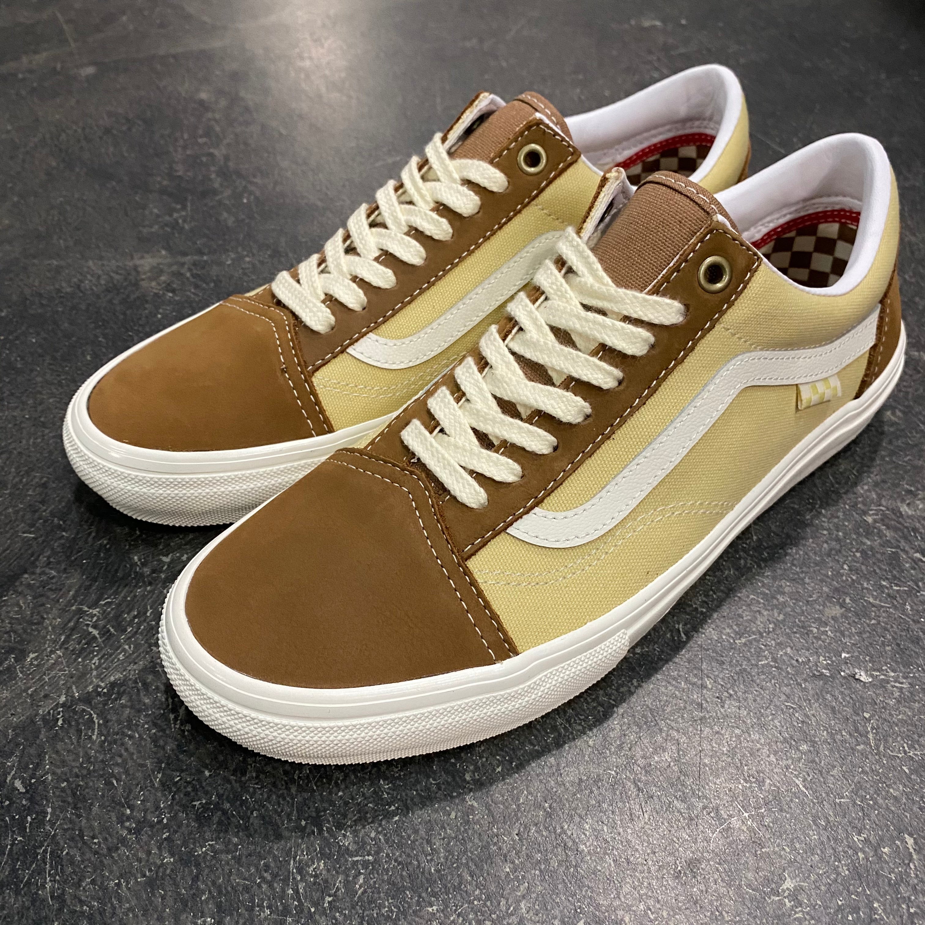 Keer terug leerplan grond Vans Skate Old Skool Nubuck/Canvas Brown – 561 Skate