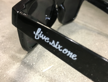 561 Sunglasses Script Logo Black