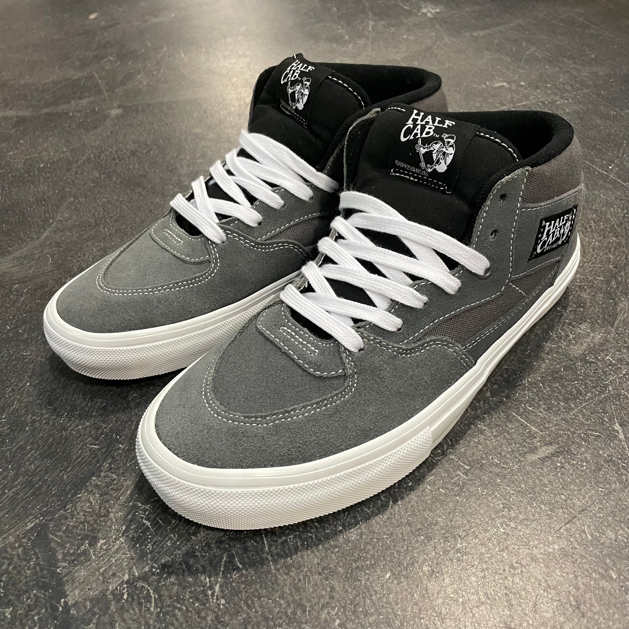 Vans Skate Half Cab Grey White SALE 561 Skate