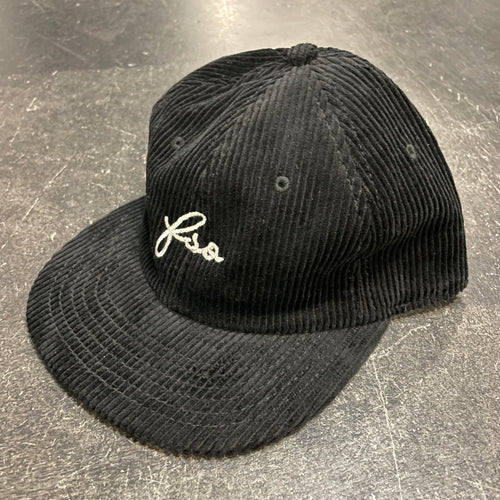 561 Hat Cord Unstructured FSO Script Black/White