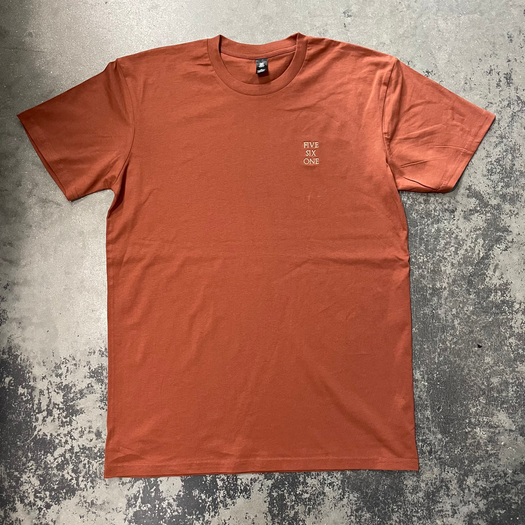 561 T-Shirt Optimus Embroidery Copper/Salmon