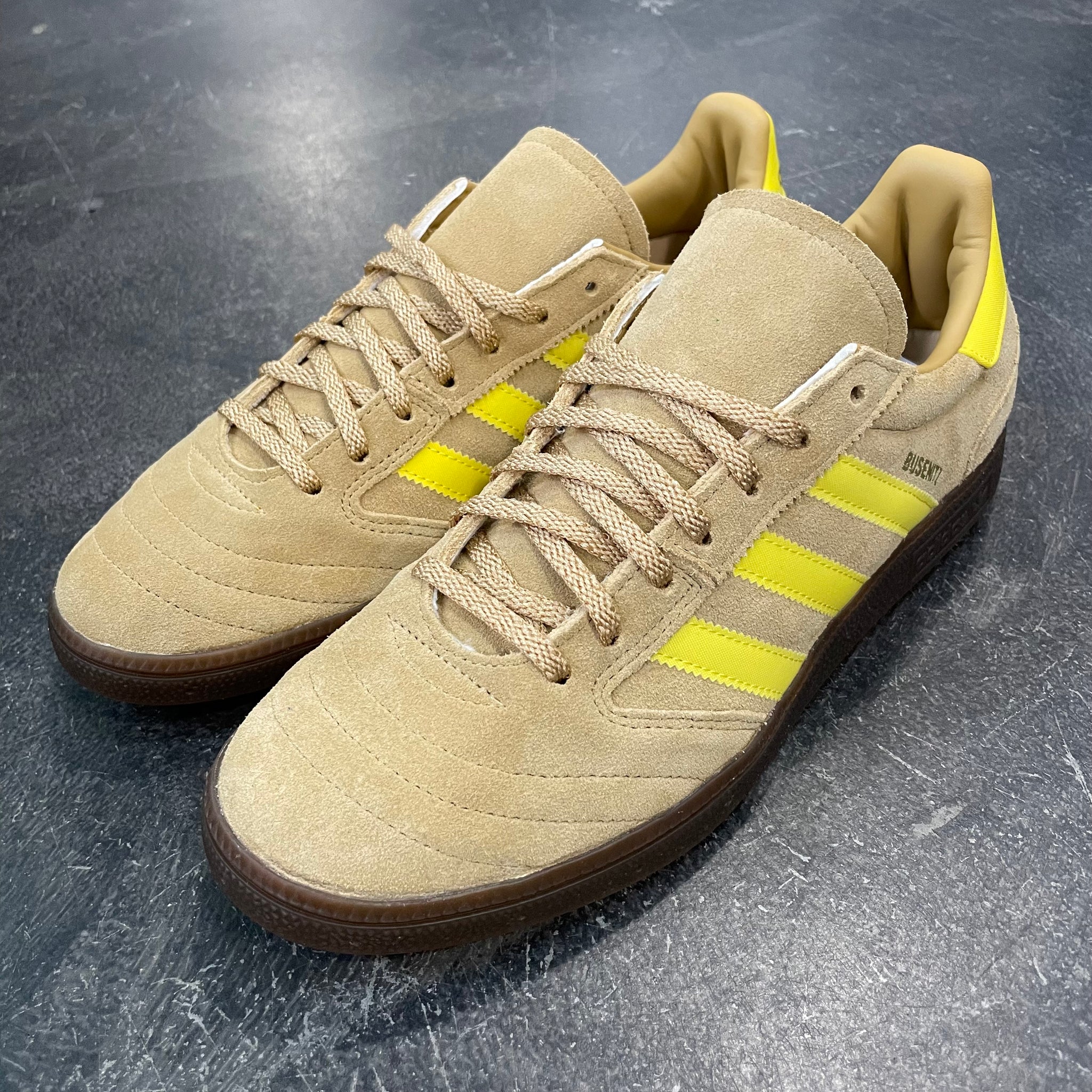 Adidas Busenitz Vintage Gold Beige Yellow Gum 561 Skate