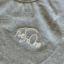 561 Sweatshirt Crewneck Shel Script Heather Grey/White