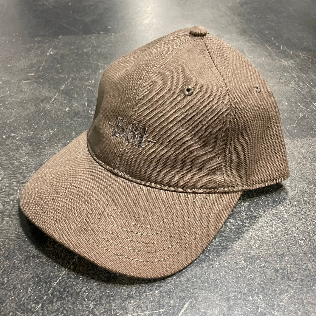 561 Hat Unstructured 6 Panel Canvas Port Walnut