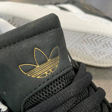 Adidas Tyshawn Black Leather/White/Gold SALE