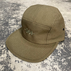 561 Hat 5-Panel Port Logo Olive Green