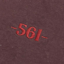 561 T-Shirt Port Logo Wine/Burgundy