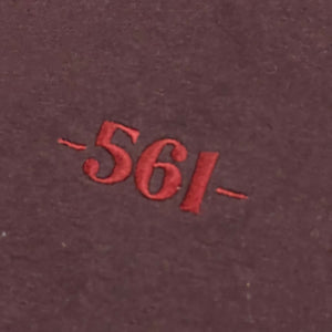 561 T-Shirt Port Logo Wine/Burgundy