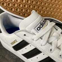 Adidas Busenitz Vulc 2 White/Black Leather