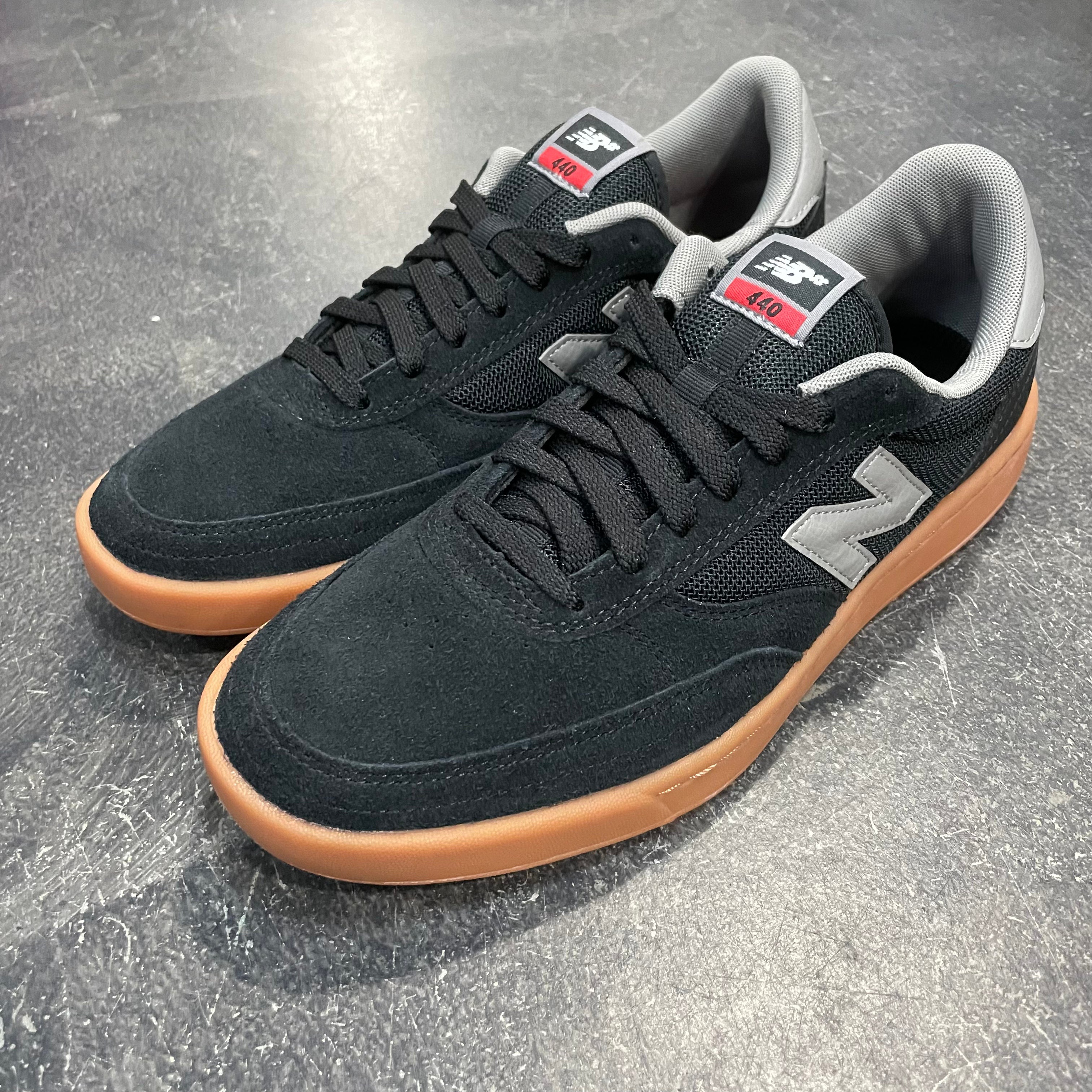 New Balance Numeric 440 Black Grey Gum SALE