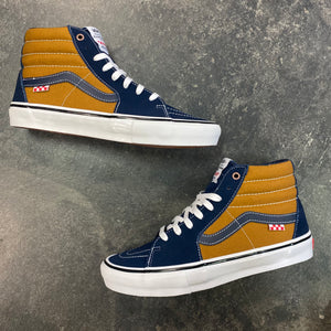 Vans Skate Sk8-Hi Reynolds Navy/Golden Brown SALE