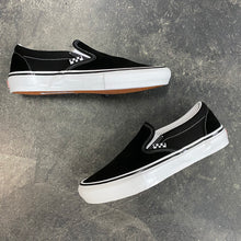 Vans Skate Slip On Black/White SALE