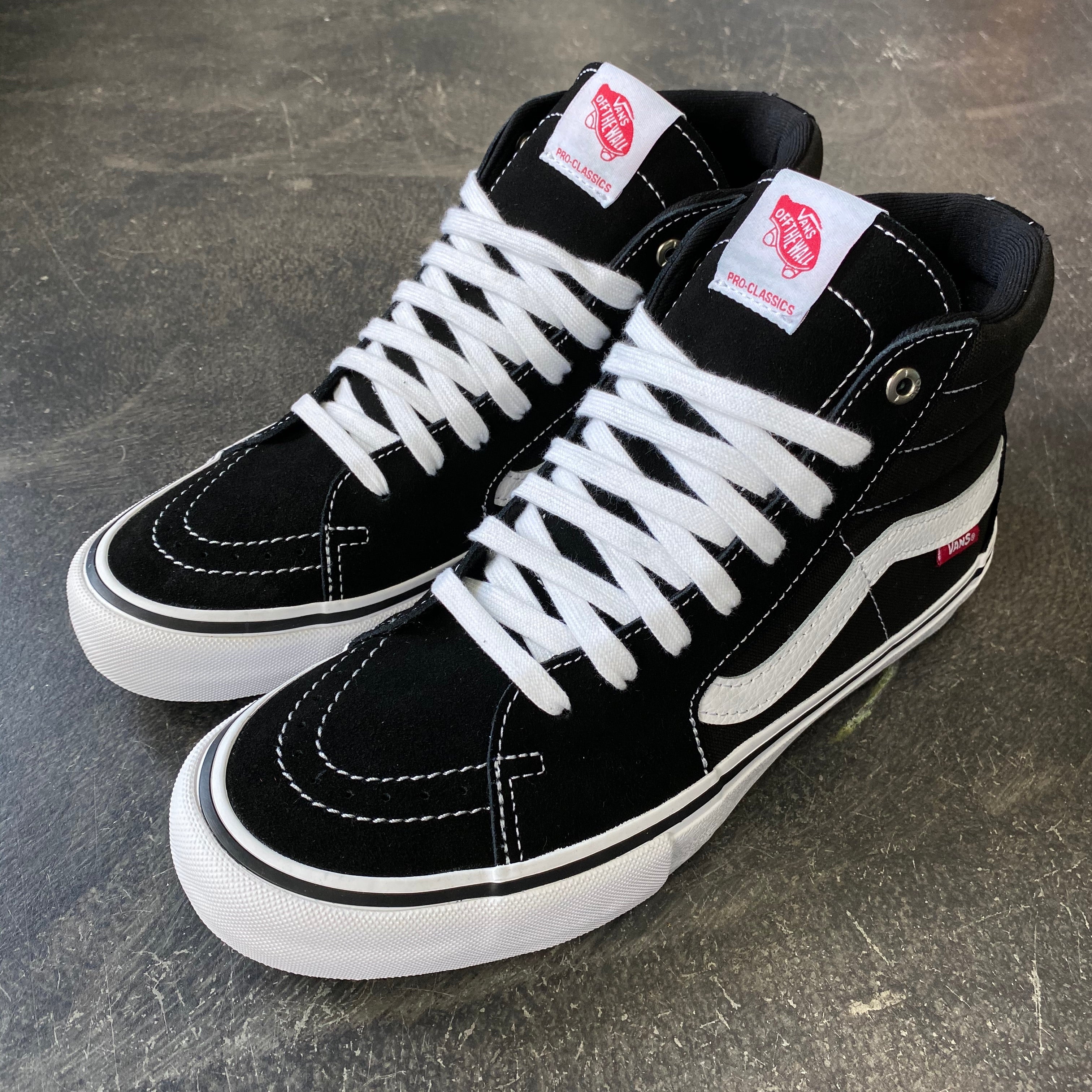 Vans Sk8-Hi Pro Black/White SALE – 561 Skate - Main Image