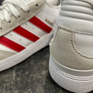 Adidas Busenitz White/Scarlet